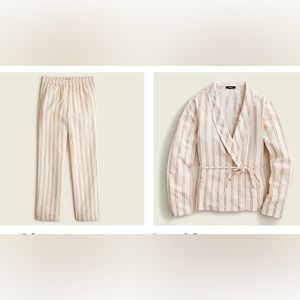 NWT! J. Crew Large Wrap Top and Matching Pants in Size 16